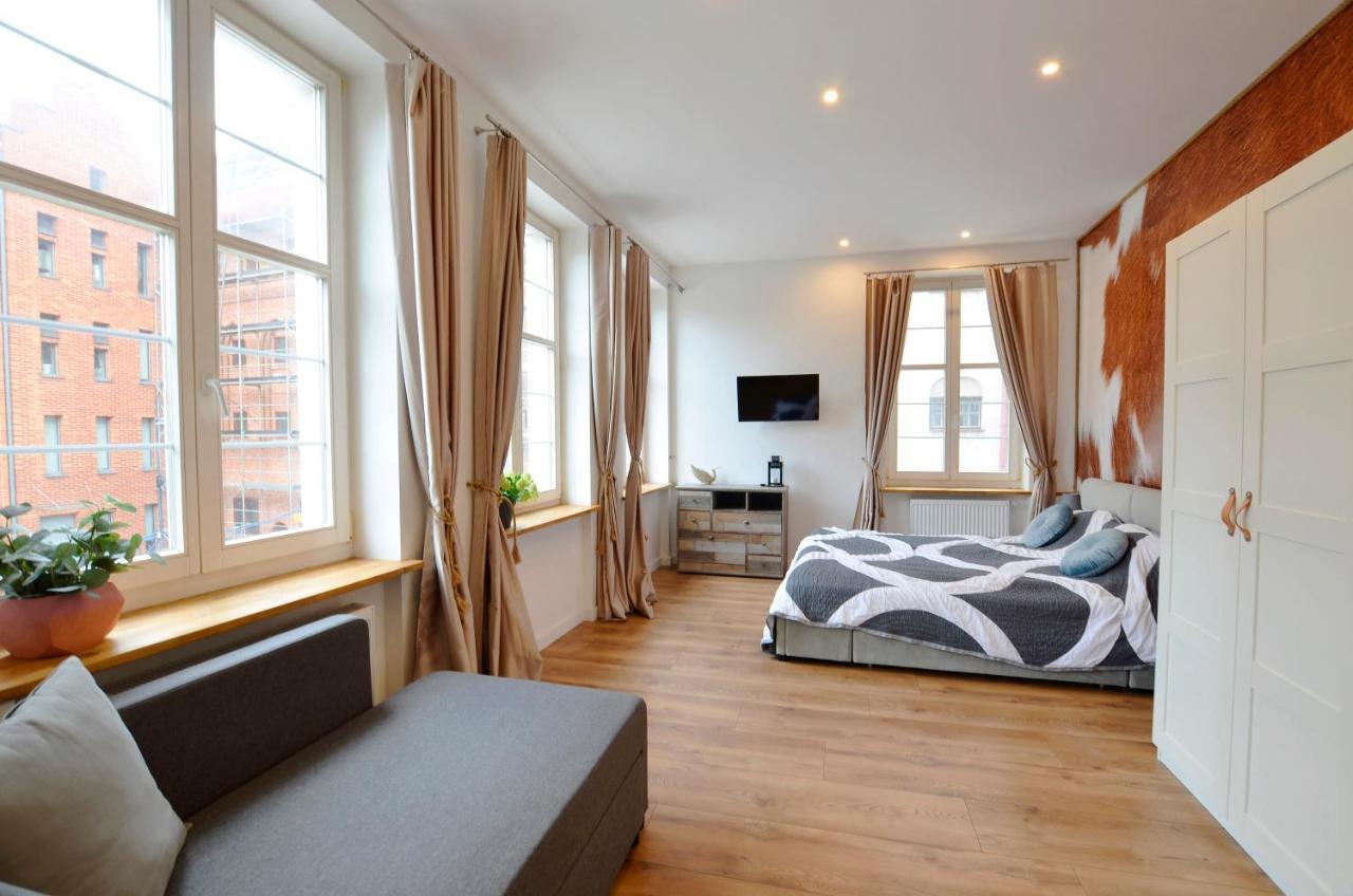 Apartament Szeroka Old Town Danzica Esterno foto