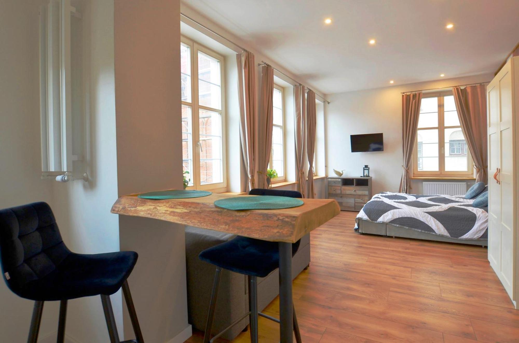 Apartament Szeroka Old Town Danzica Esterno foto