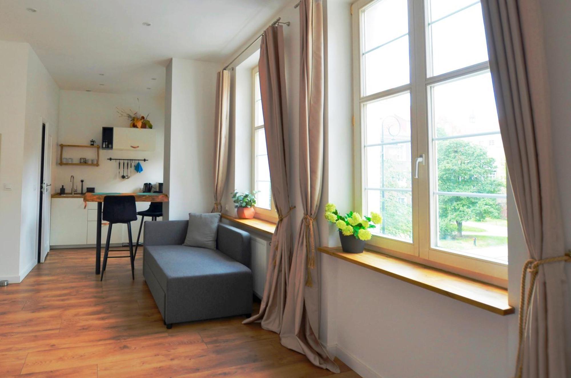 Apartament Szeroka Old Town Danzica Esterno foto